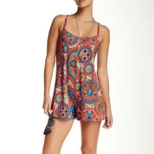 Lucky Brand Groove Romper SZ M-L